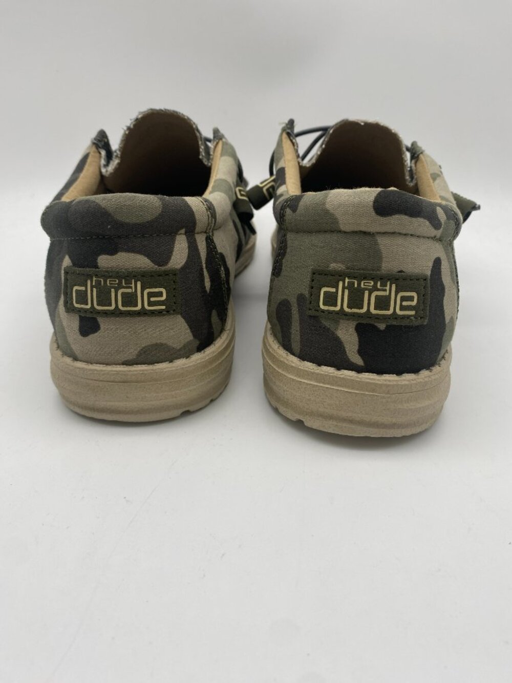 HEY DUDE WALLY CAMO MEN'S SHOES #110067003 US MEN'S SIZE 11 - Picture 5 of 6